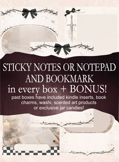 Majestics Crate Bookish Box